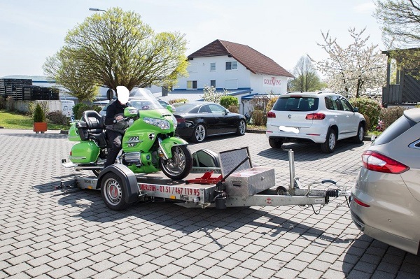 Bequem verladen ohne absteigen